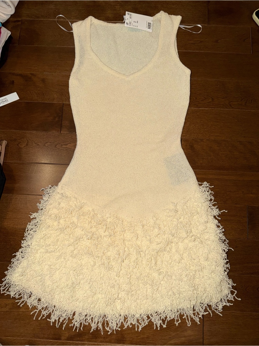 H&M Mesh Mini Dress
